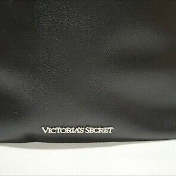 Victoria's Secret Fashion Show Fringe Faux Leather Tassel boho Backpack in Black - Picture 15 of 16